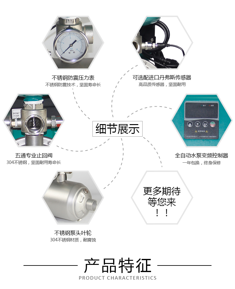 WILO威乐变频增压泵MHI206静音节能