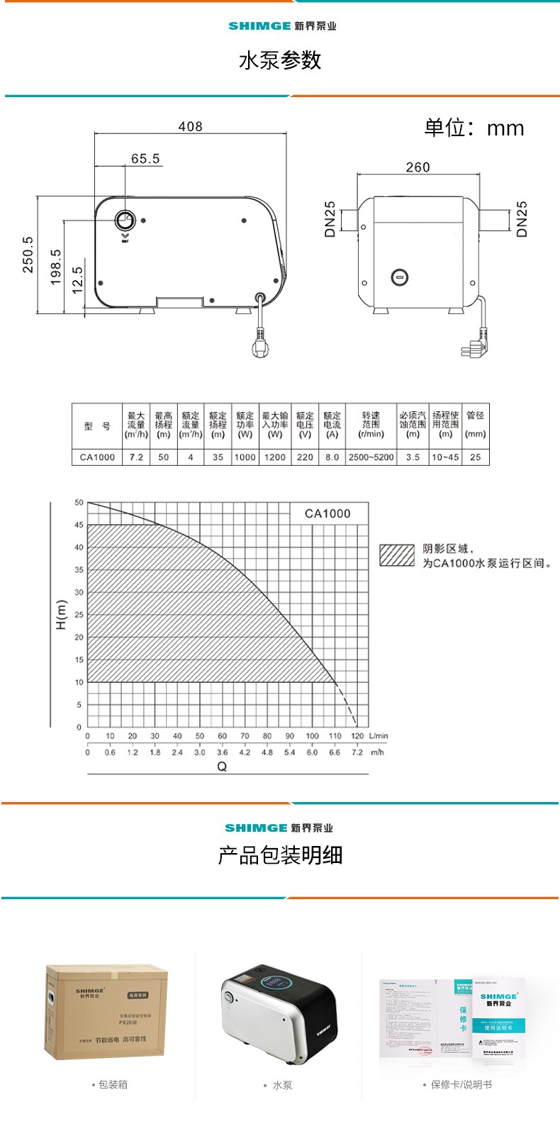 永磁变频增压泵