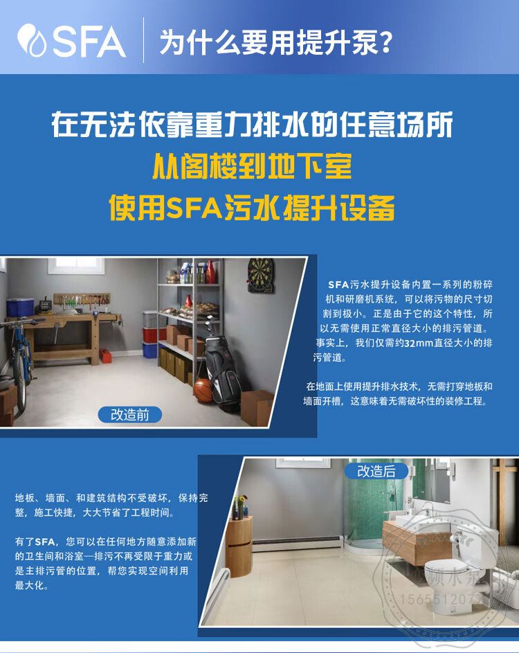 SFA升利流污水提升泵