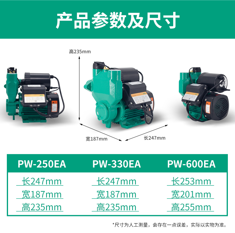 WILO威乐PW BOOST INITIAL 600EA全自动增压泵