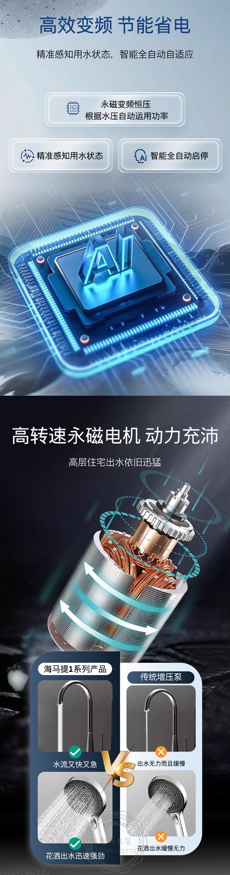 Wilo威乐HiMulti 1 WiFi家用全自动变频增压泵