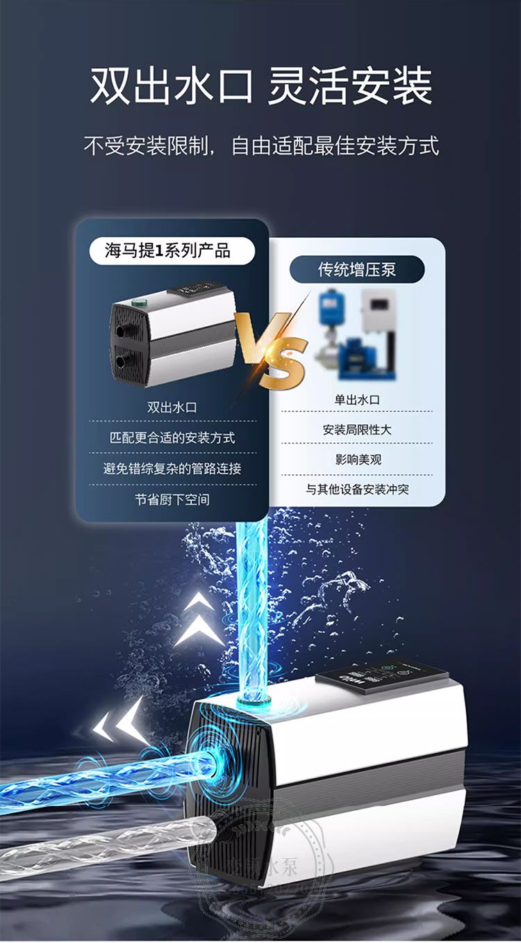 Wilo威乐HiMulti 1 PLUS家用全自动智能变频增压泵
