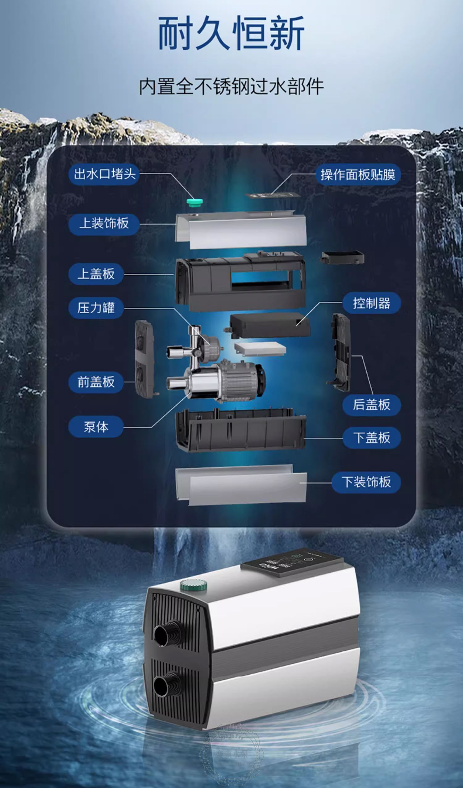 Wilo威乐HiMulti 1 PLUS家用全自动智能变频增压泵