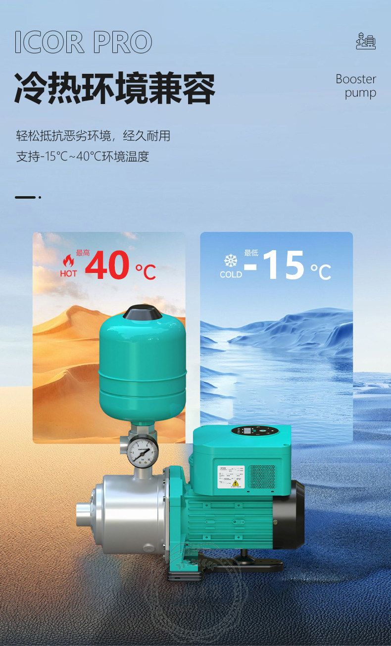 Wilo威乐Isar iCOR Pro4-65一体化智能变频供水机组