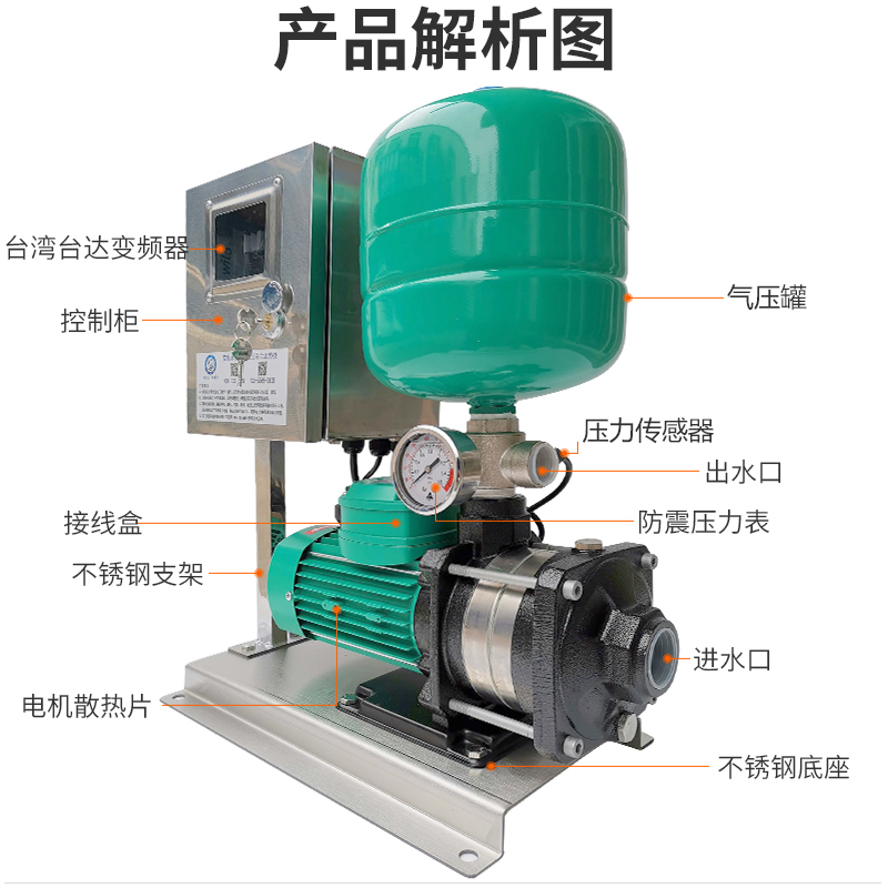 威乐MHIL805全自动变频增压泵